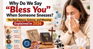 Say “Bless You” When Someone Sneezes