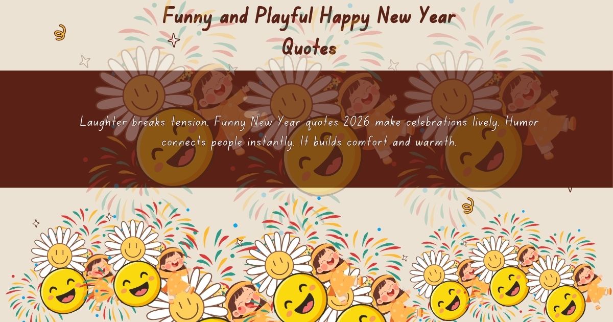 Funny and Playful Happy New Year  Quotes
