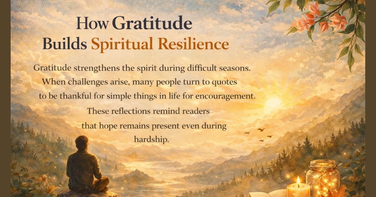 Spiritual Resilience

