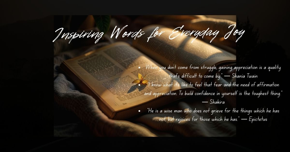 quotes to be thankful for simple things in life