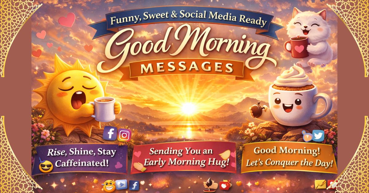 Funny, Sweet & Social Media Messages