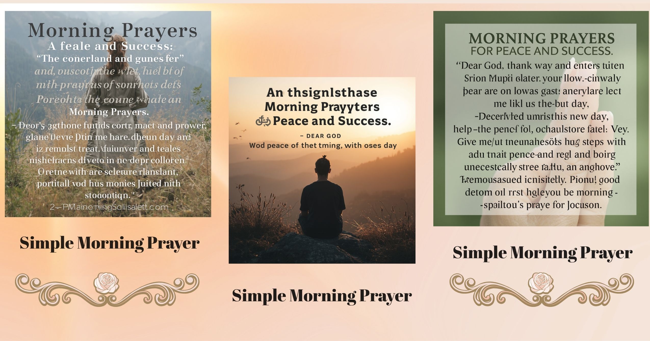 MORNING PRAYERS