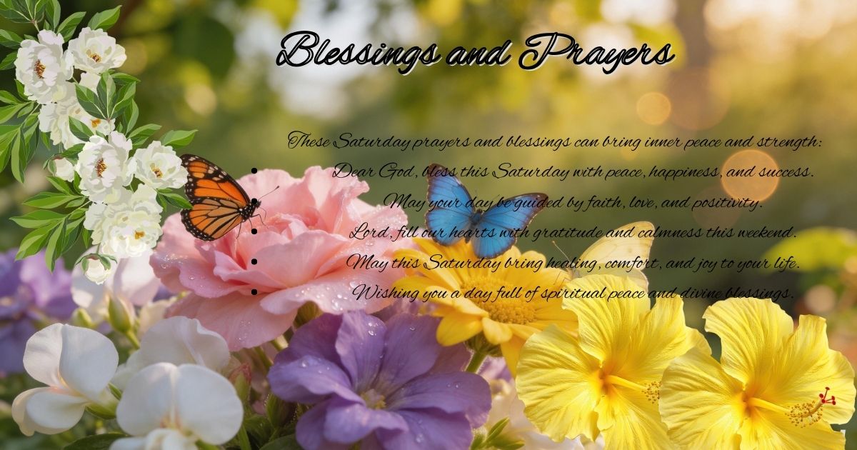  Blessings and Prayers
