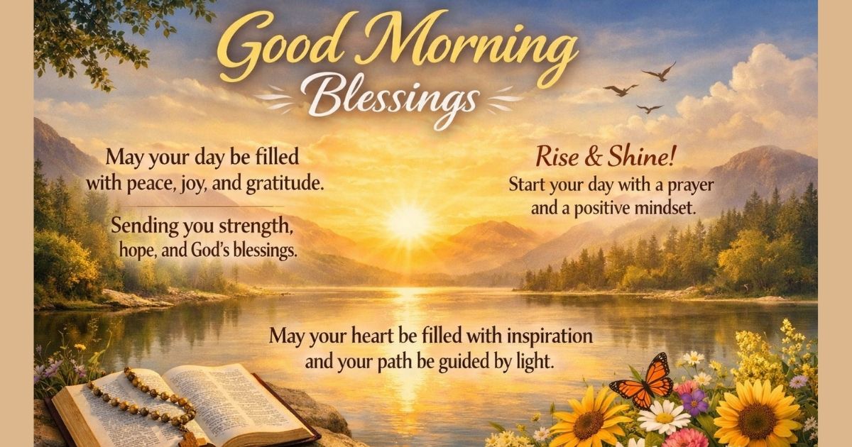 Good Morning Blessing Message?
