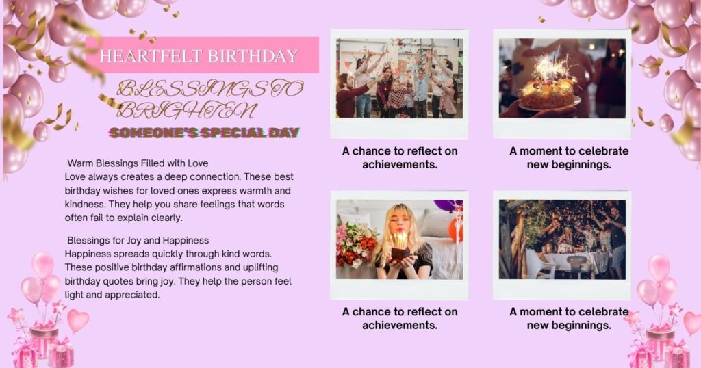 heartfelt birthday blessings