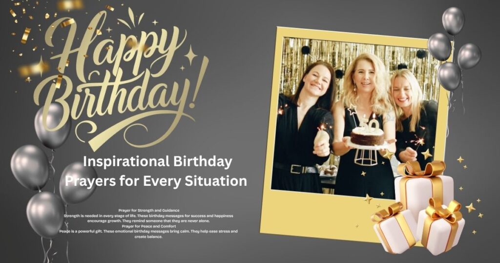  Inspirational Birthday Prayers