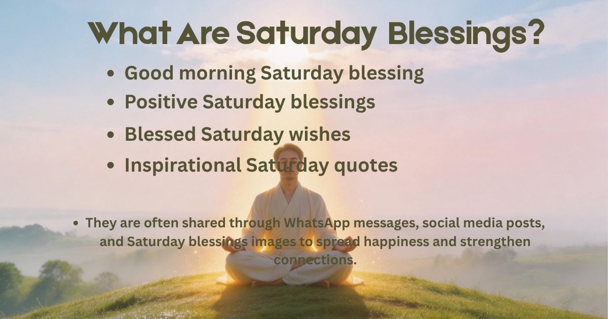 saturday blessings
