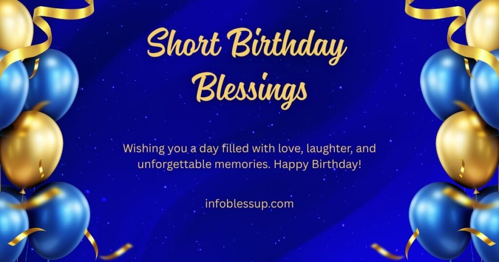 short birthday blessing
