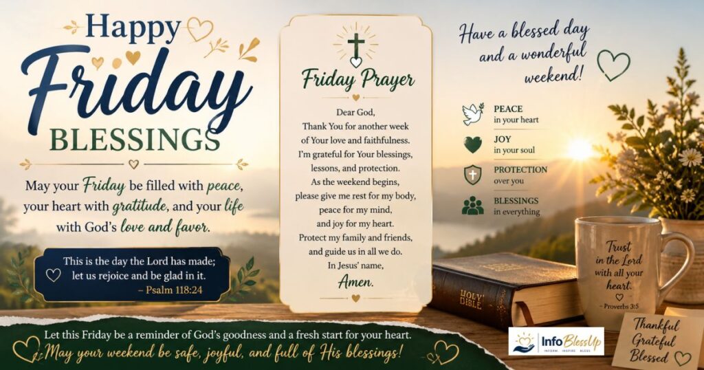 Friday Blessings and Prayers