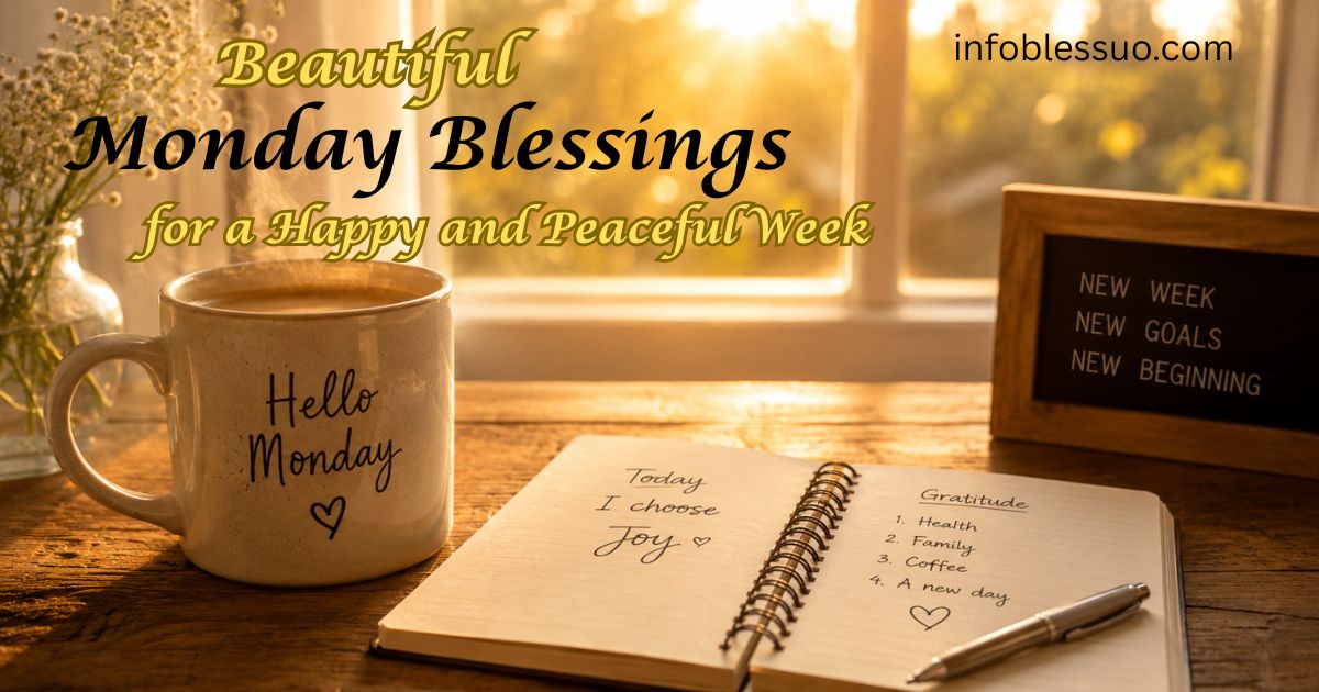 Beautiful Monday blessings.