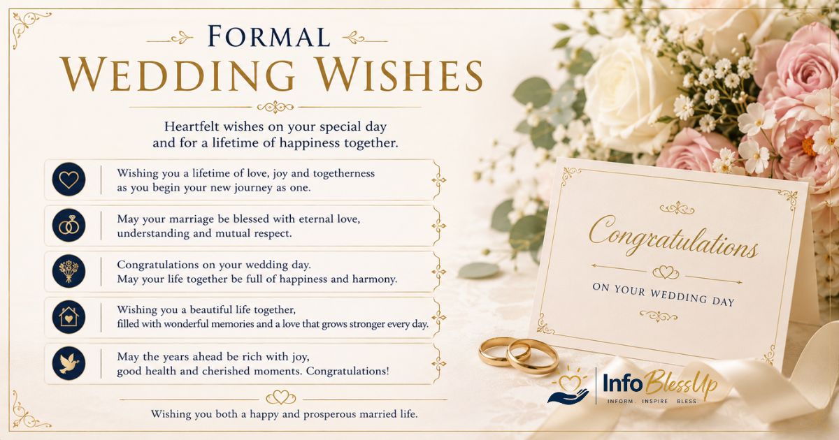 Formal Wedding Wishes