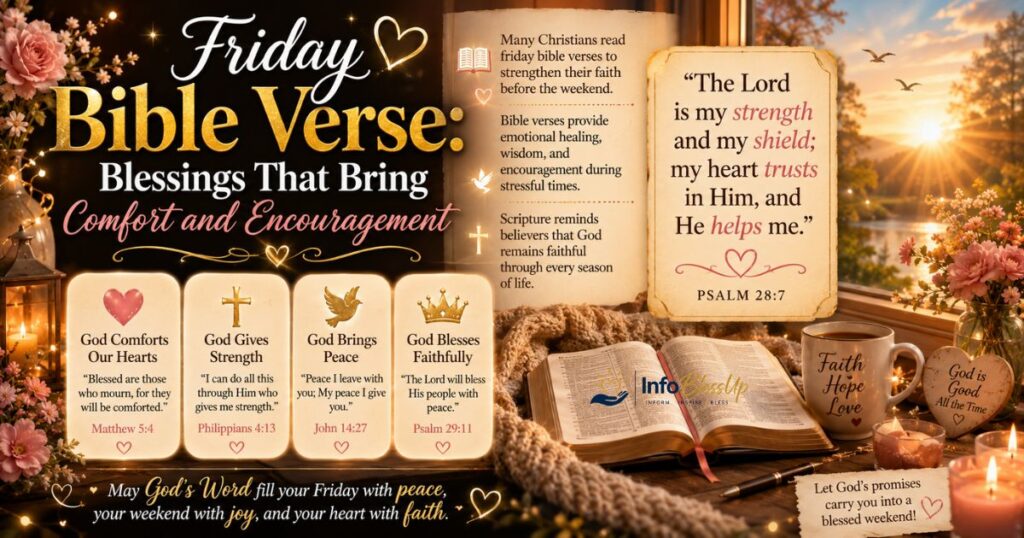 Friday Bible Verse: Blessings