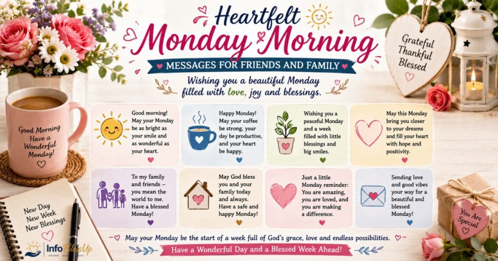 heartfelt Monday morning message