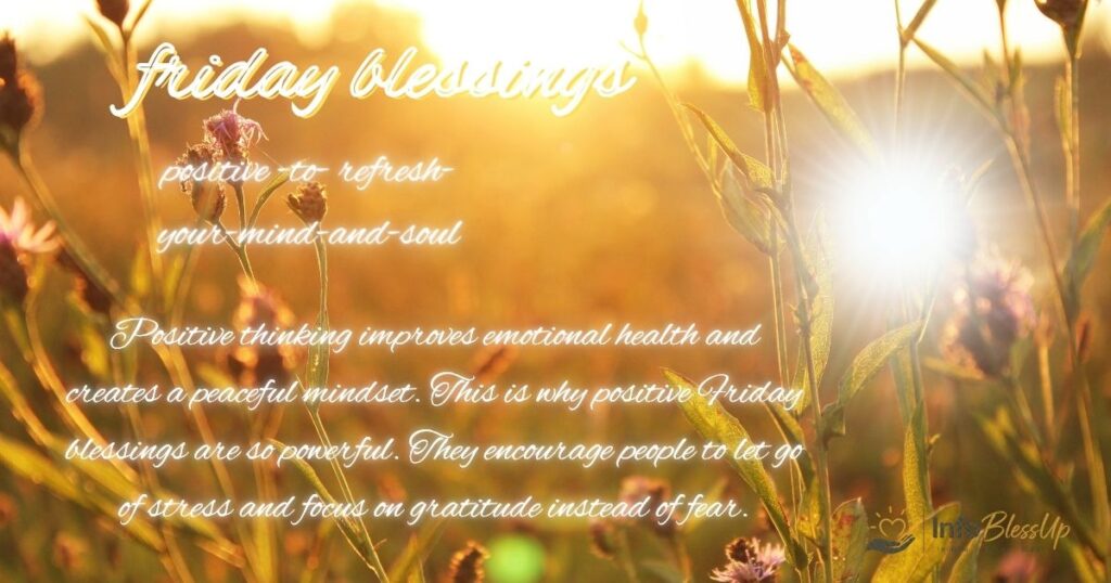 Friday morning, BlessingsSoul