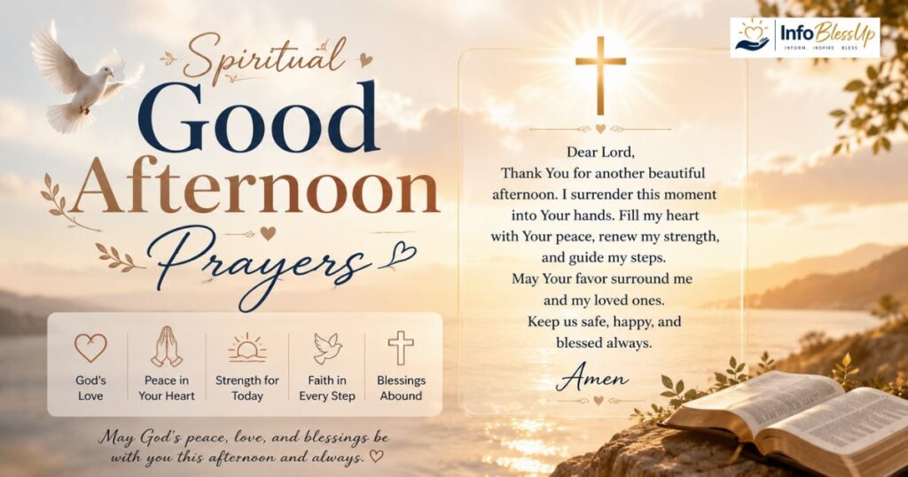 Spiritual good afternoon prayers