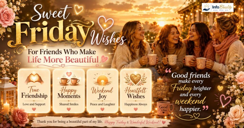 Sweet Friday Wishes for Friends