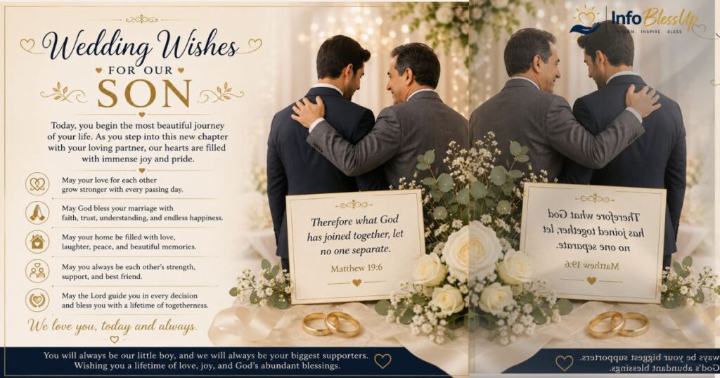 Wedding Wishes for a Son
