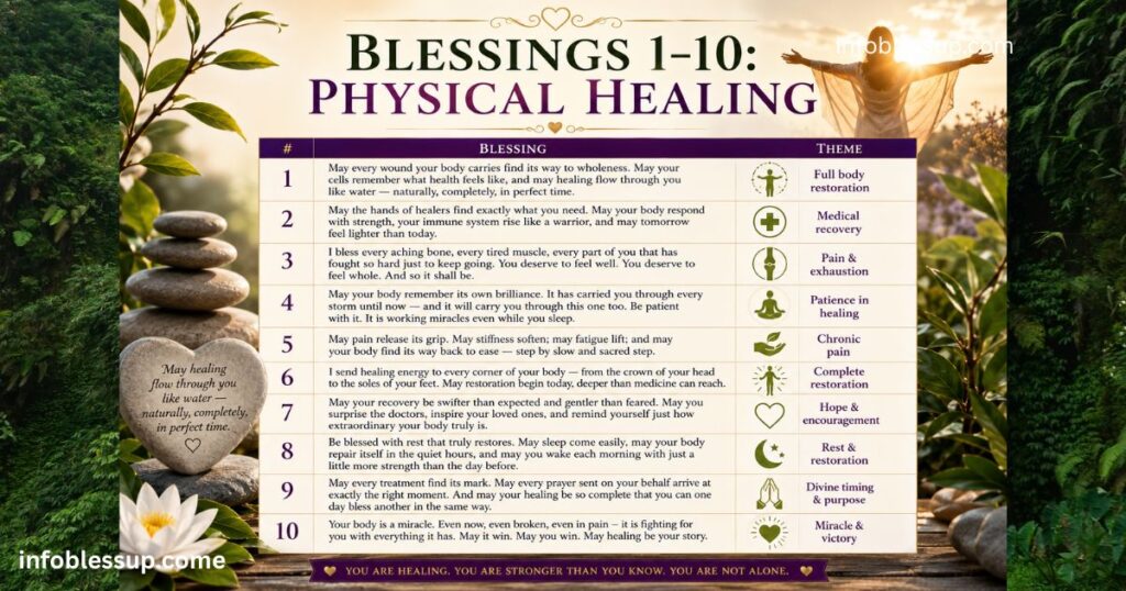 blessing for physical healing