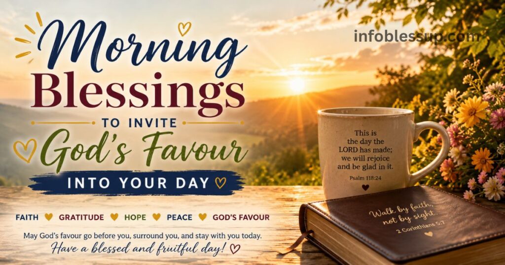 Morning Blessings to Invite God's Favour